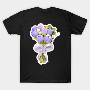 Blue Flower, Beautiful Flowers T-Shirt